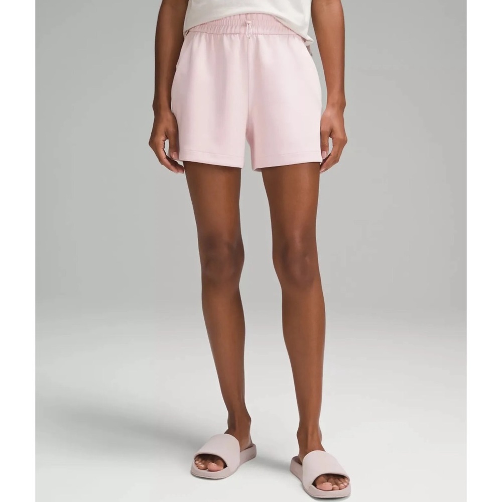 Lululemon Softstreme High Rise Short Flush Pink Casual Athletic Shorts 12 NWT